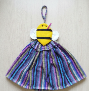 ผ้าเช็ดมือลายผึ้ง